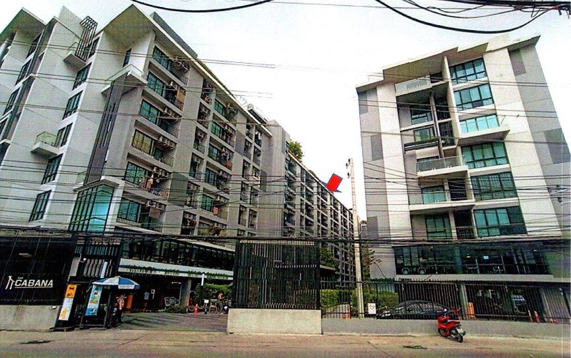 ทรัพย์ธนาคารโดย GHB คอนโดใกล้ BTS สำโรง เดอะ คาบาน่า คอนโดมิเนียม (The Cabana Condominium) 