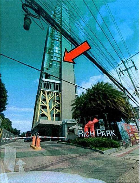 ทรัพย์ธนาคารโดย GHB คอนโดใกล้ MRT ไทรม้า ริชพาร์ค @ เจ้าพระยา (Rich Park @Chaophraya) 