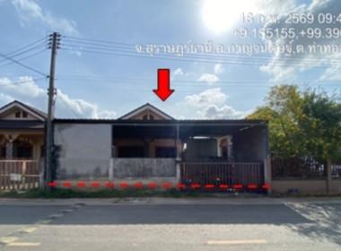 บ้านเดี่ยว ท่าทองใหม่ กาญจนดิษฐ์ สุราษฎร์ธานี